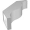 Ekena Millwork 6-in. W x 22-in. D x 28-in. H Funston Architectural Grade PVC Knee Brace BRCP06X22X28FST - alternate 3